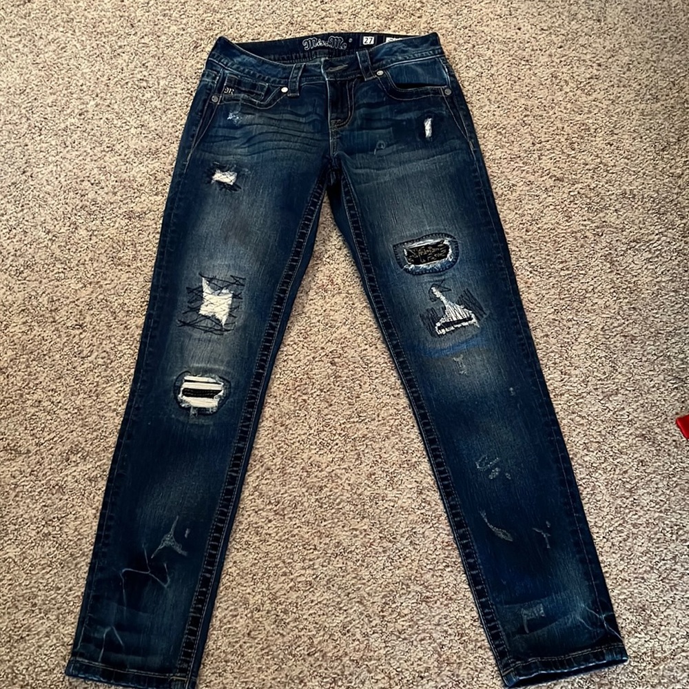 Miss me mid-rise skinny jeans size 27